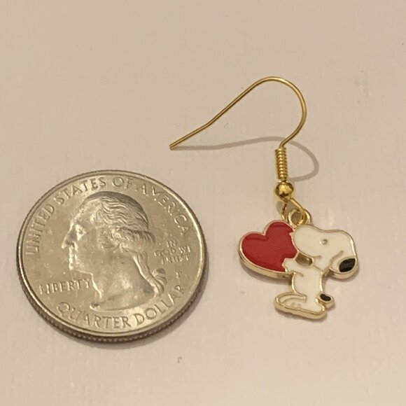 Snoopy Jewelry, Peanuts Earring, Snoopy Earring, Novelty Earring,… - Picture 4 of 6